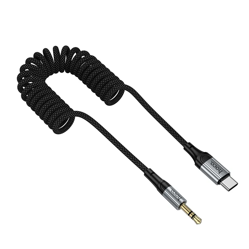 Καλώδιο Ήχου USB-C - 3.5mm HOCO UPA33B, 1.5m, Μαύρο