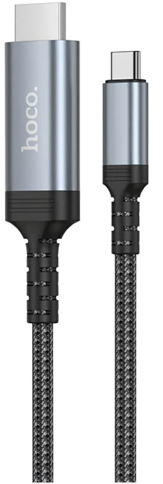 Καλώδιο Ήχου και Βίντεο USB-C - HDMI HOCO UA43, 1.8m, Γκρι