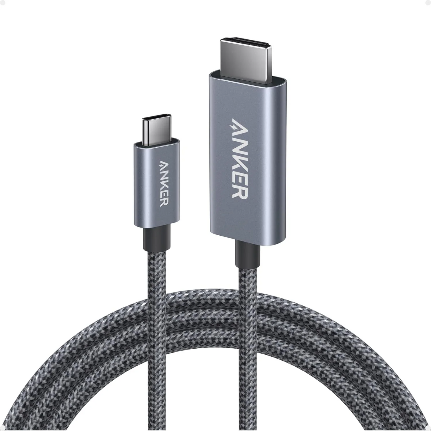 Καλώδιο Ήχου και Βίντεο USB-C - HDMI Anker Nano, 1.8m, Γκρι A87E0H12