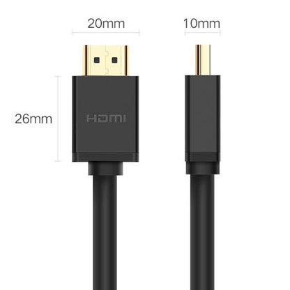 Καλώδιο Βίντεο UGREEN HD104, HDMI - HDMI, 4K, 3m, Μαύρο