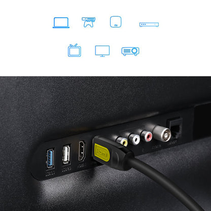 Καλώδιο Βίντεο UGREEN HD101, HDMI - HDMI, 4K, 1m, Μαύρο