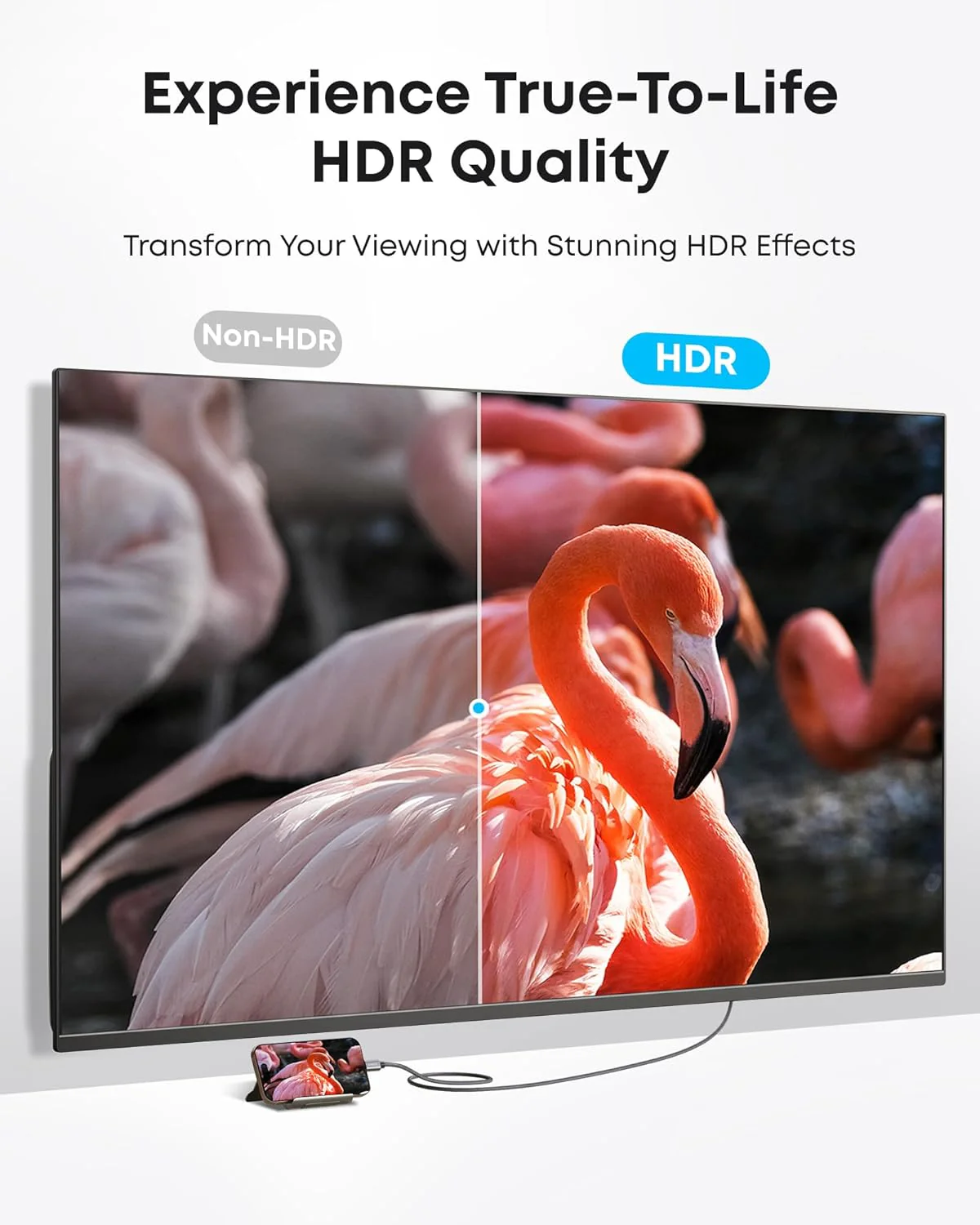 Καλώδιο Ήχου και Βίντεο USB-C - HDMI Anker Nano, 1.8m, Γκρι A87E0H12
