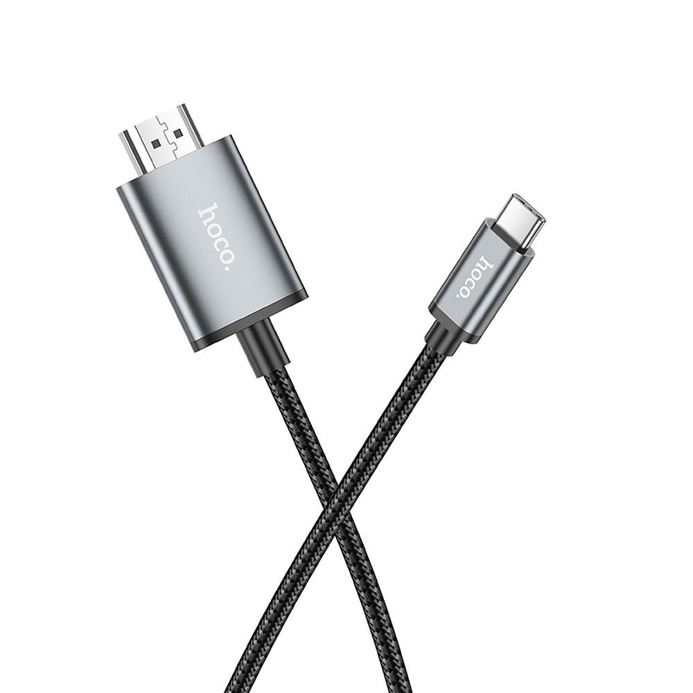 Καλώδιο Ήχου και Βίντεο USB-C - HDMI HOCO UA27, 2m, Γκρι