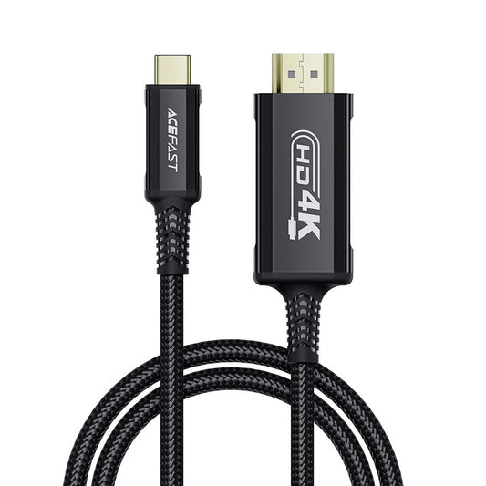 Καλώδιο Ήχου και Βίντεο USB-C - HDMI Acefast C1-10, 1.8m, Μαύρο