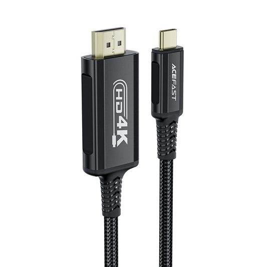 Καλώδιο Ήχου και Βίντεο USB-C - HDMI Acefast C1-10, 1.8m, Μαύρο