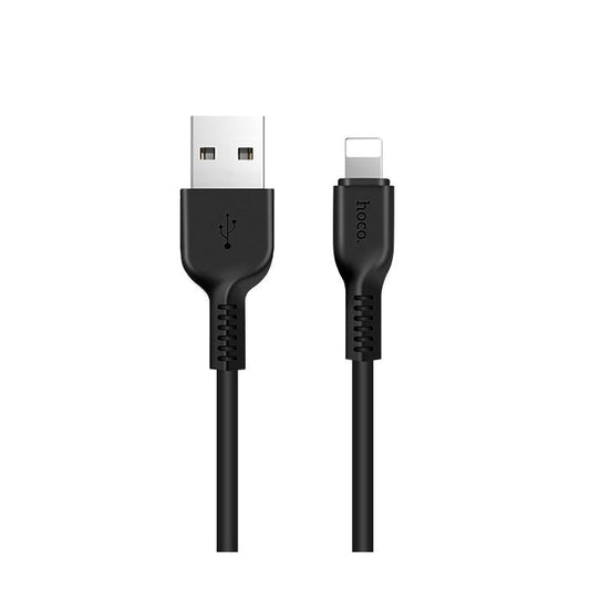 Καλώδιο Δεδομένων και Φόρτισης USB-A - Lightning HOCO Flash X20, 18W, 1m, Μαύρο