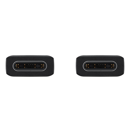 Καλώδιο δεδομένων και φόρτισης USB-C - USB-C Samsung EP-DA705, 25W, 1m, μαύρο EP-DA705BBEGWWWW