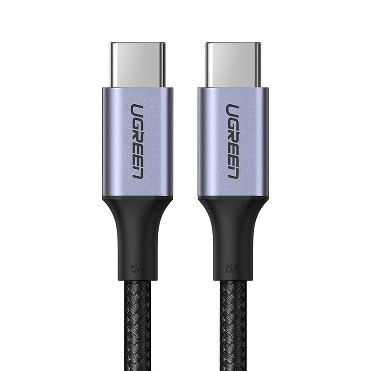 Καλώδιο Δεδομένων και Φόρτισης USB-C - USB-C UGREEN US316, 100W, 2m, Γκρι