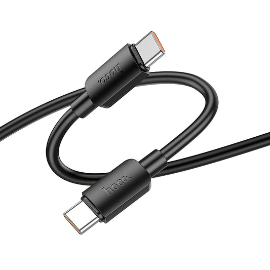Καλώδιο Δεδομένων και Φόρτισης USB-C - USB-C HOCO X96, 100W, 1m, Μαύρο