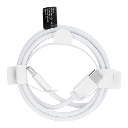 Καλώδιο Δεδομένων και Φόρτισης USB-C - USB-C OEM HD26, 30W, 1μ, Λευκό