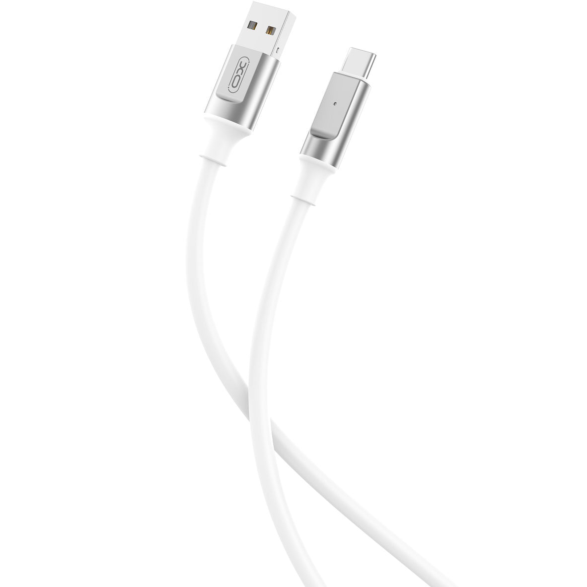 USB-A to USB-C Data and Charging Cable XO Design NB251, 18W, 1m, White