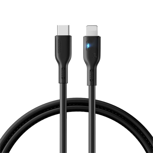 Καλώδιο Δεδομένων και Φόρτισης USB-C - Lightning Joyroom A13, 20W, 1.2m, Μαύρο
