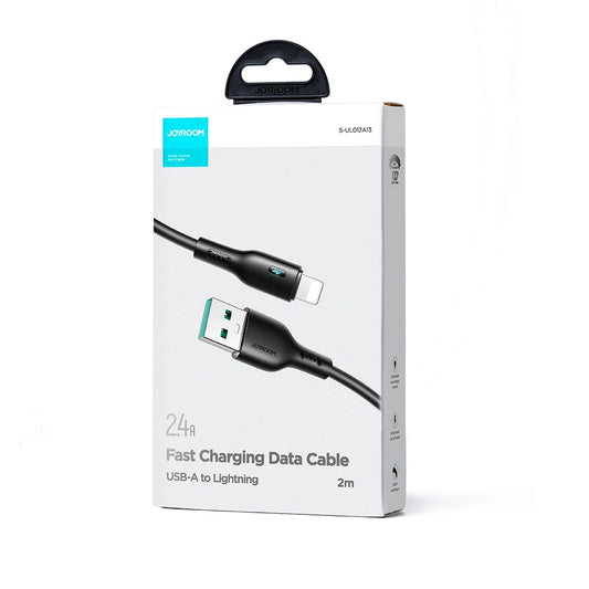 Καλώδιο Δεδομένων και Φόρτισης USB-A - Lightning Joyroom A13, 18W, 2m, Μαύρο