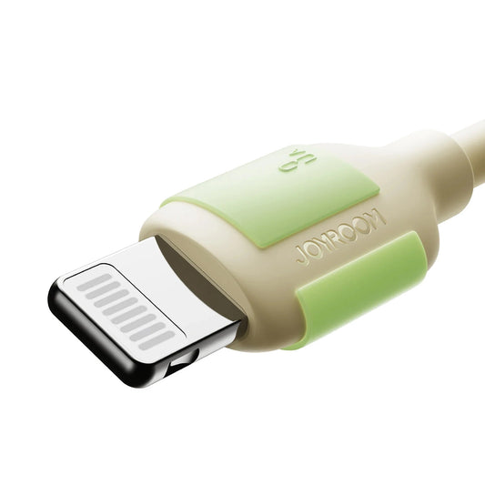 Καλώδιο Δεδομένων και Φόρτισης USB-A - Lightning Joyroom S-A53, 18W, 1.2m, Μπεζ