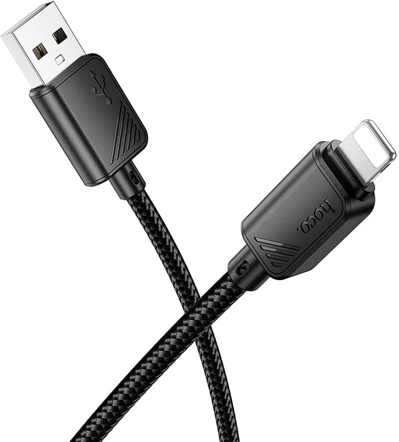 Καλώδιο Δεδομένων και Φόρτισης USB-A - Lightning HOCO X113, 18W, 1m, Μαύρο