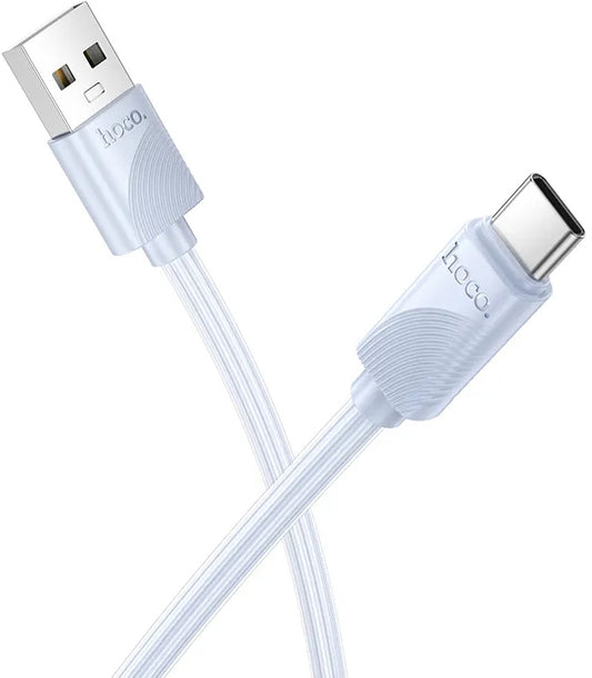 Καλώδιο Δεδομένων και Φόρτισης USB-A - USB-C HOCO X114, 18W, 1m, Μπλε