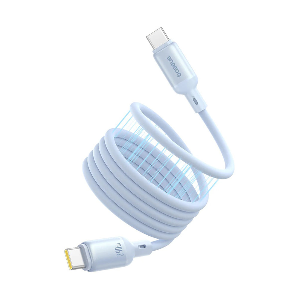 Καλώδιο Δεδομένων και Φόρτισης USB-C - USB-C Baseus PicoGo, 240W, 1m, Μπλε P10376800311-00