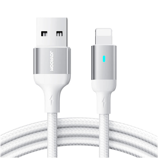 Καλώδιο Δεδομένων και Φόρτισης USB-A - Lightning Joyroom A10, 18W, 1.2m, Λευκό
