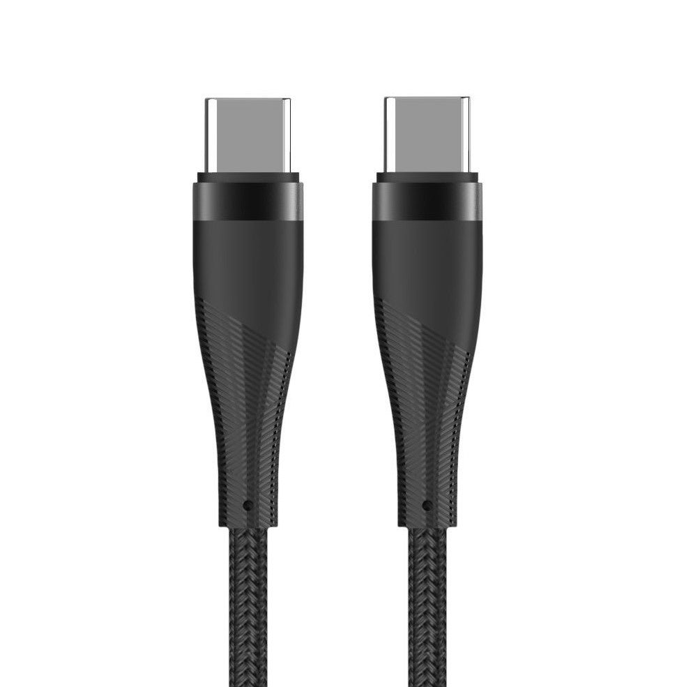 Καλώδιο Δεδομένων και Φόρτισης USB-C - USB-C MaXlife MXUC-08, 60W, 1m, Μαύρο