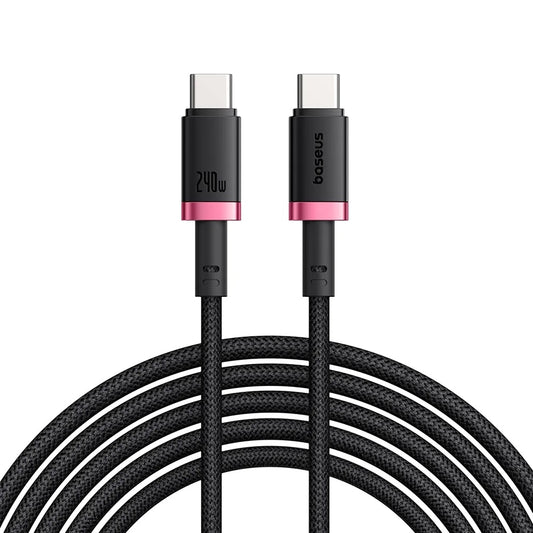 Καλώδιο Δεδομένων και Φόρτισης USB-C - USB-C Baseus Dura Series, 240W, 1m, Κόκκινο P10377803U03-01