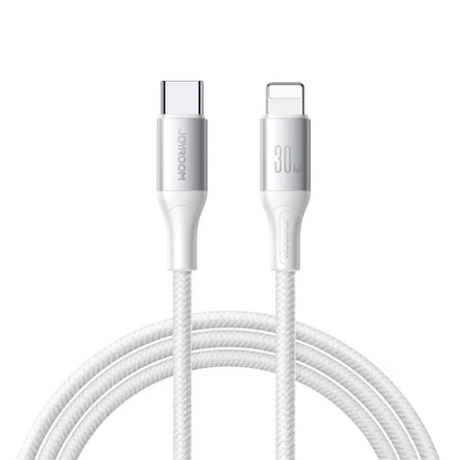 Καλώδιο Δεδομένων και Φόρτισης USB-C - Lightning Joyroom S-A28 Flash, 30W, 1m, Λευκό
