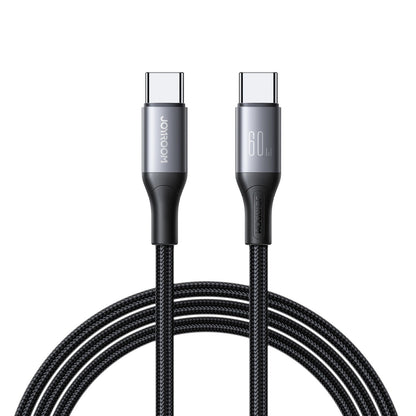 Καλώδιο Δεδομένων και Φόρτισης USB-C - USB-C Joyroom S-A28 Flash, 60W, 1m, Μαύρο