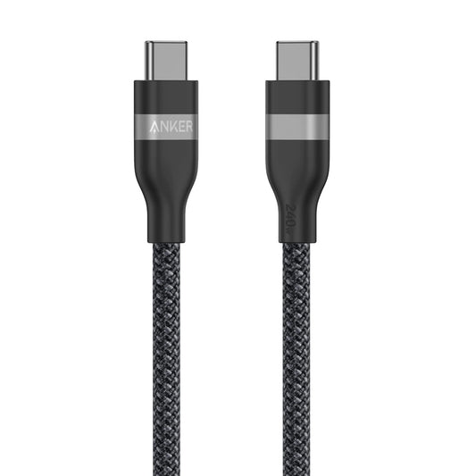 Καλώδιο Δεδομένων και Φόρτισης USB-C - USB-C Anker, 240W, 0.9m, Μαύρο A82E2H11