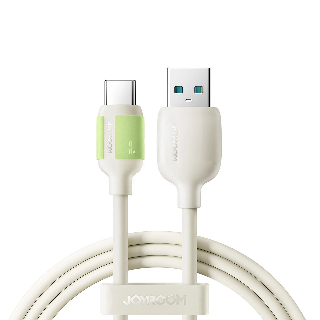 Καλώδιο Δεδομένων και Φόρτισης USB-A - USB-C Joyroom S-A53, 30W, 2m, Μπεζ