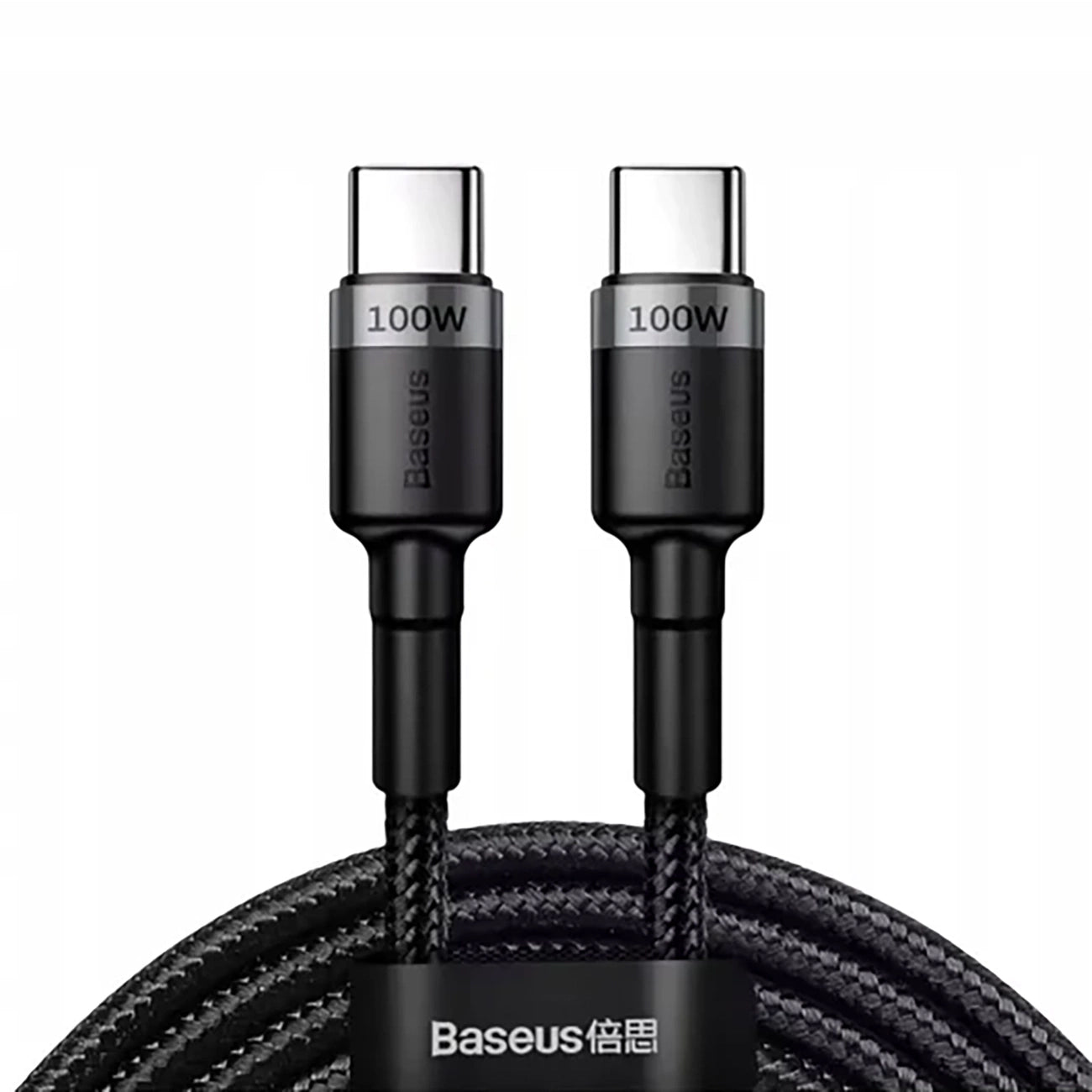 Καλώδιο Δεδομένων και Φόρτισης USB-C - USB-C Baseus Cafule, 100W, 2m, Γκρι CATKLF-BLG1