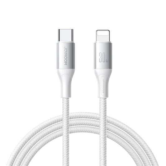 Καλώδιο Δεδομένων και Φόρτισης USB-C - Lightning Joyroom S-A28 Flash, 30W, 2m, Λευκό