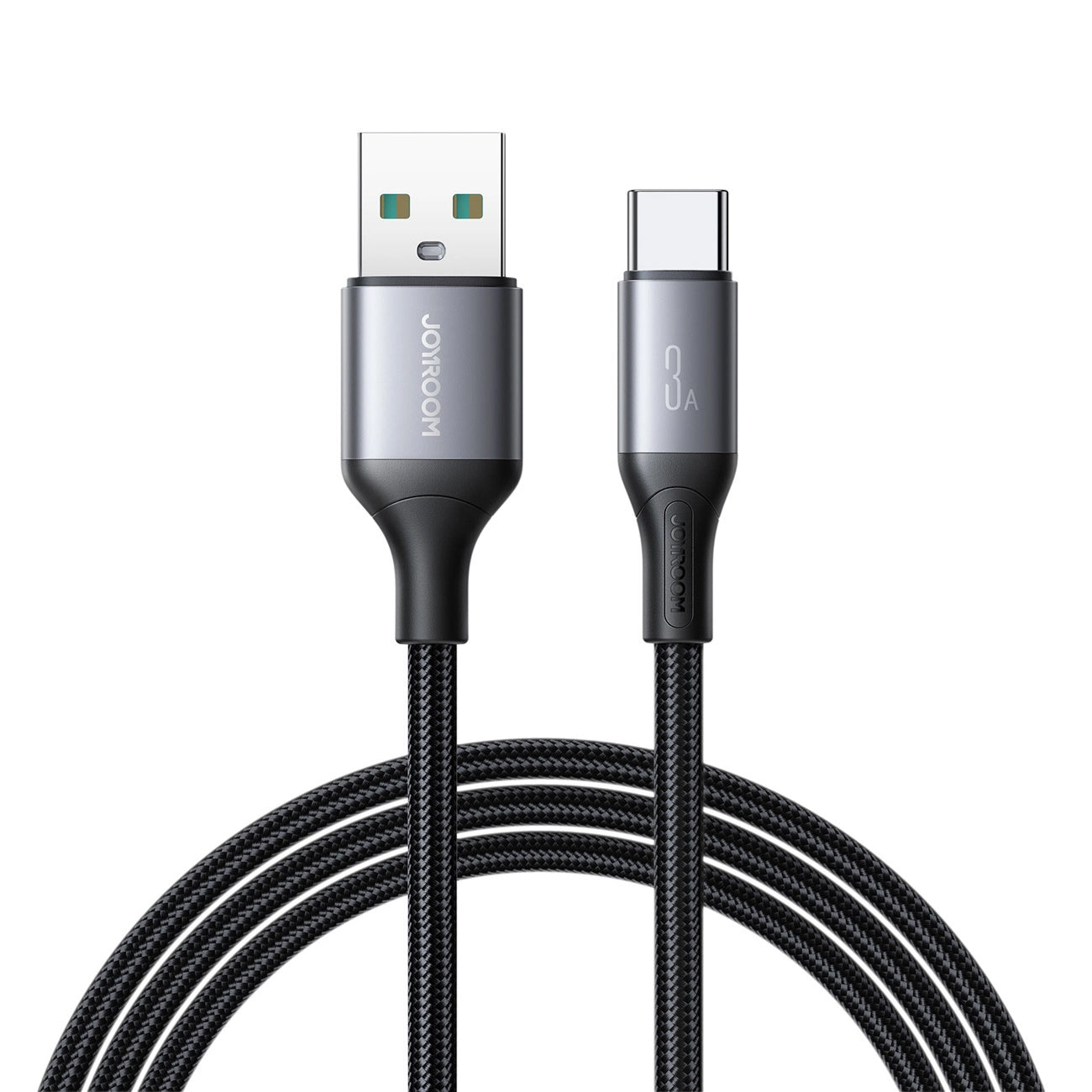 Καλώδιο Δεδομένων και Φόρτισης USB-A - USB-C Joyroom S-A28 Flash, 30W, 2m, Μαύρο