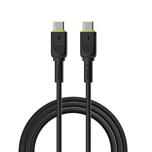 Καλώδιο Δεδομένων και Φόρτισης USB-C - USB-C WiWu Wi-C034, 60W, 1.2m, Μαύρο