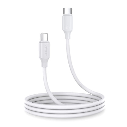 Καλώδιο Δεδομένων και Φόρτισης USB-C - USB-C Joyroom S-A9, 60W, 1m, Λευκό