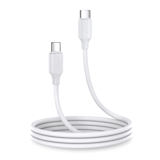 Καλώδιο Δεδομένων και Φόρτισης USB-C - USB-C Joyroom S-A9, 60W, 1m, Λευκό
