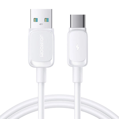 Καλώδιο Δεδομένων και Φόρτισης USB-A - USB-C Joyroom S-A14, 20W, 1.2m, Λευκό