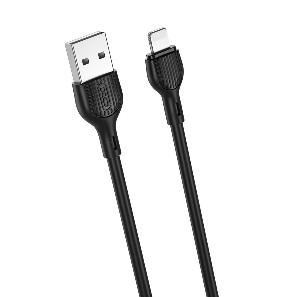 Καλώδιο Δεδομένων και Φόρτισης USB-A - Lightning XO Design NB200, 10W, 1m, Μαύρο