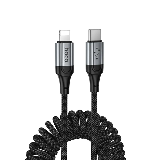 USB-C to Lightning Data and Charging Cable HOCO X121, 27W, 1.5m, Black