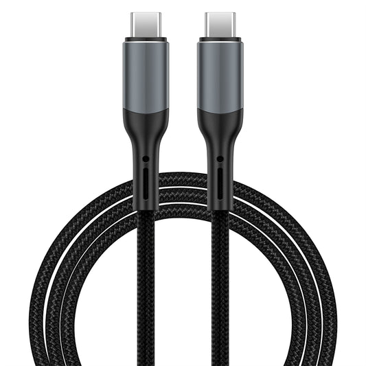 Καλώδιο Δεδομένων και Φόρτισης USB-C - USB-C WiWu Wi-C036, 240W, 1m, Μαύρο