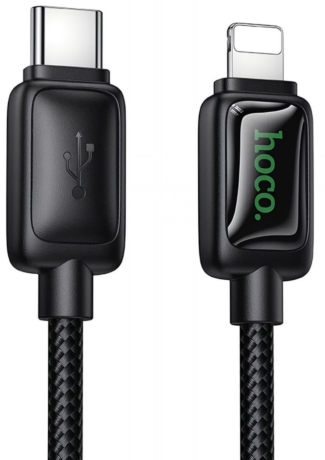 Καλώδιο Δεδομένων και Φόρτισης USB-C - Lightning HOCO U146, 30W, 1.2m, Μαύρο