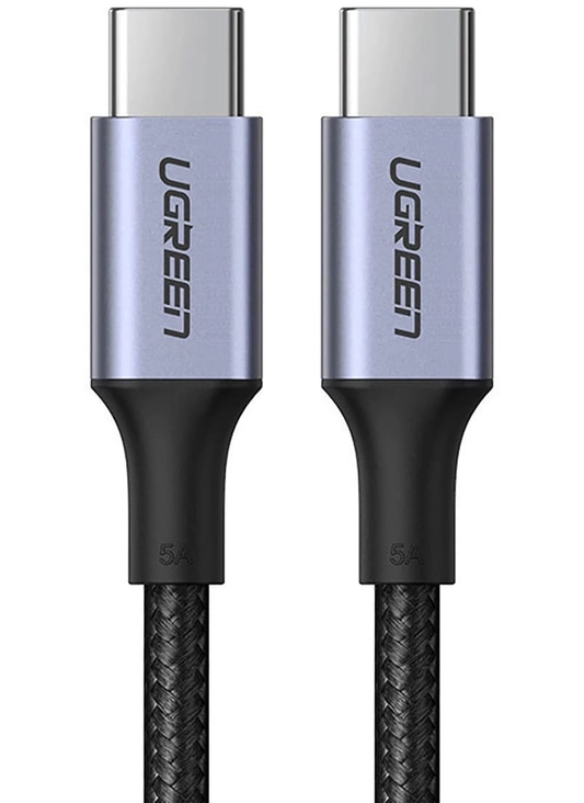 Καλώδιο Δεδομένων και Φόρτισης USB-C - USB-C UGREEN US316, 100W, 3m, Γκρι