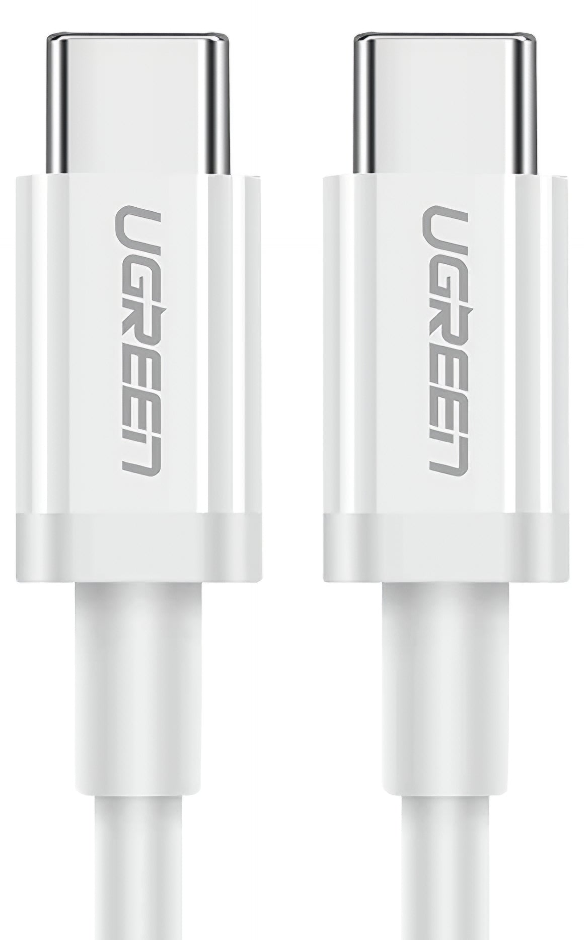 Καλώδιο Δεδομένων και Φόρτισης USB-C - USB-C UGREEN US264, 60W, 0.5m, Λευκό