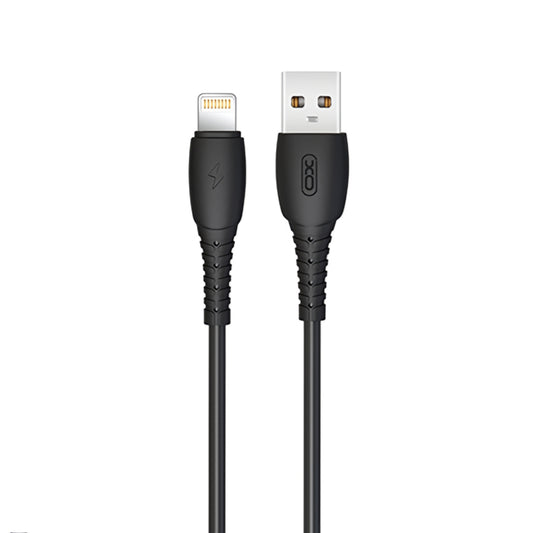 Καλώδιο Δεδομένων και Φόρτισης USB-A - Lightning XO Design NB-P163, 18W, 1m, Μαύρο
