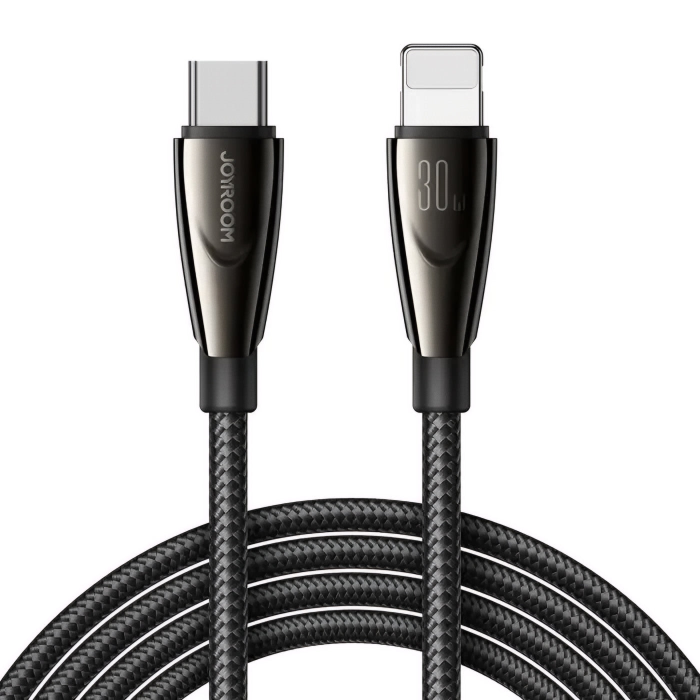 Καλώδιο Δεδομένων και Φόρτισης USB-C - Lightning Joyroom S-A31, 30W, 1.2m, Μαύρο