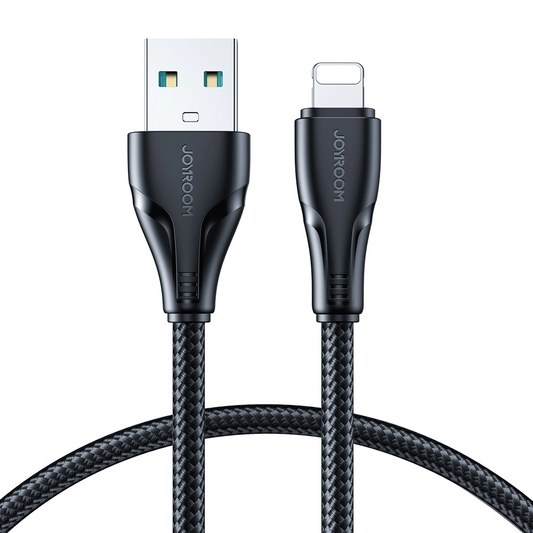 Καλώδιο Δεδομένων και Φόρτισης USB-A - Lightning Joyroom S-A11, 18W, 1.2m, Μαύρο