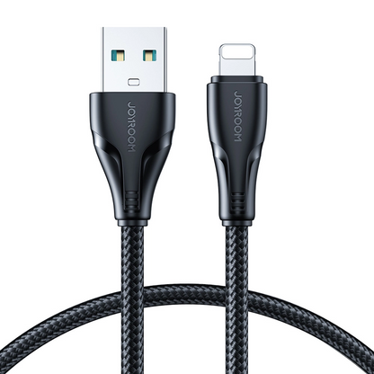 Καλώδιο Δεδομένων και Φόρτισης USB-A - Lightning Joyroom S-A11, 18W, 1.2m, Μαύρο