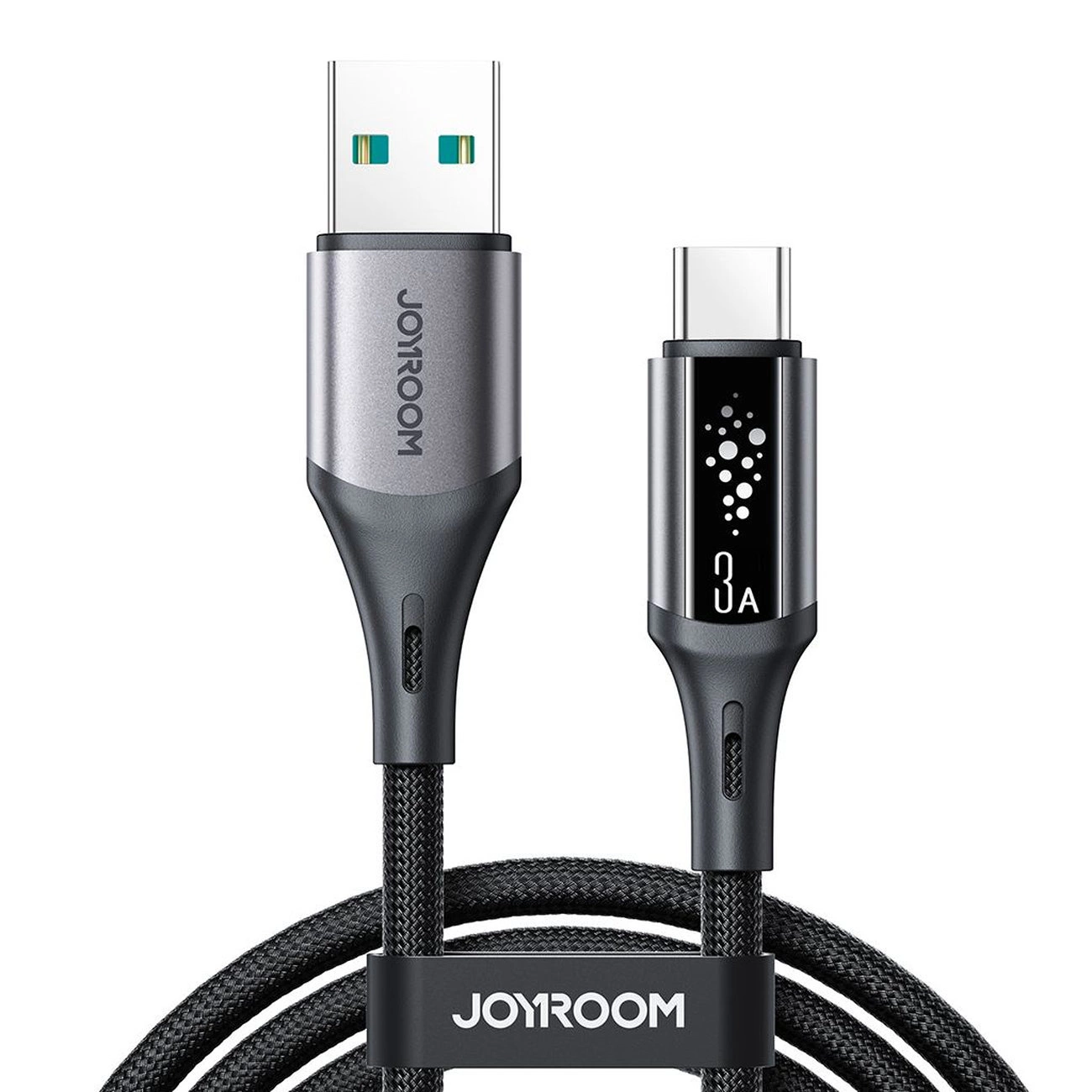 Καλώδιο Δεδομένων και Φόρτισης USB-A - USB-C Joyroom S-A60 StarTalk, 18W, 1.2m, Μαύρο