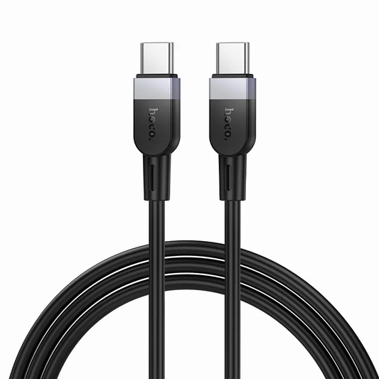 Καλώδιο Δεδομένων και Φόρτισης USB-C - USB-C HOCO X109, 60W, 1m, Μαύρο