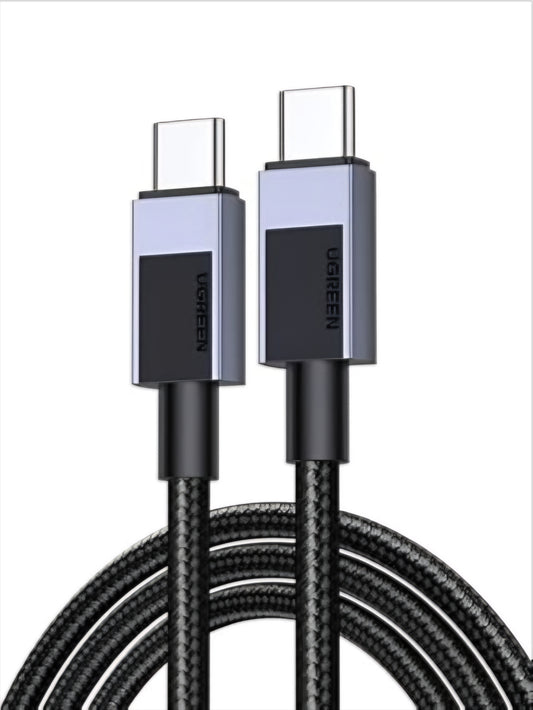 Καλώδιο Δεδομένων και Φόρτισης USB-C - USB-C UGREEN L512, 100W, 2m, Γκρι