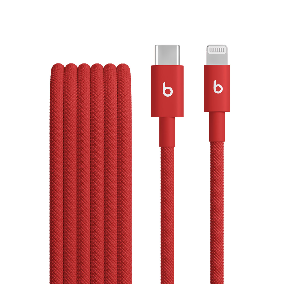 Καλώδιο Δεδομένων και Φόρτισης USB-C - Lightning Beats, 1.5m, Κόκκινο MFEH4ZM/A