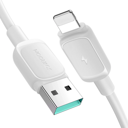 USB-A to Lightning Data and Charging Cable Joyroom S-A14, 18W, 1.2m, White